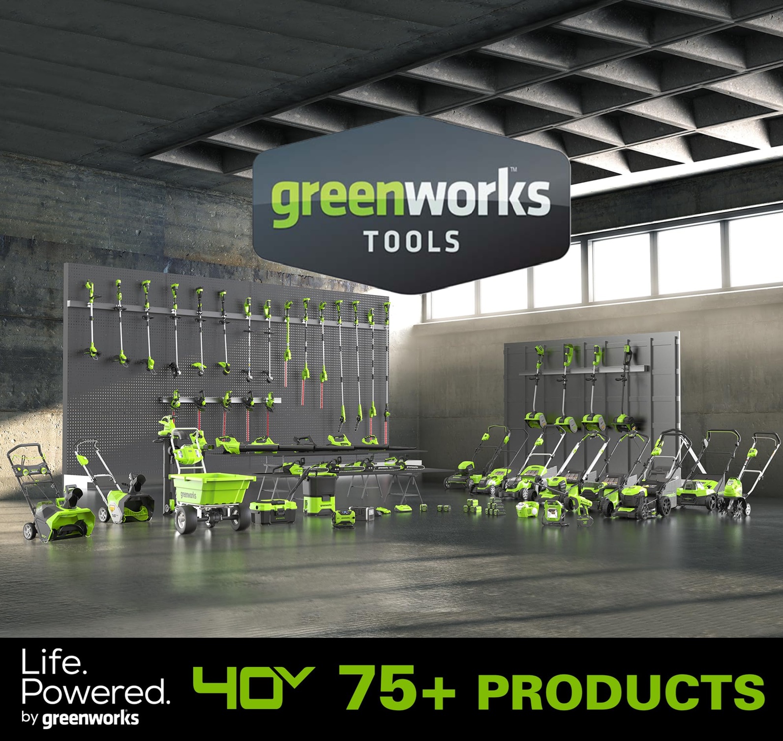Herramientas a bateria Greenworks